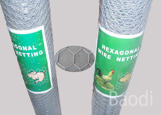 La volaille clôturent l'oxydation de grillage de poulet enduite par PVC résistante avec la torsion droite