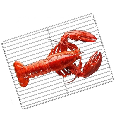 Meshes expérience culinaire ultime plateau de barbecue en acier inoxydable durable pour les aventures en plein air