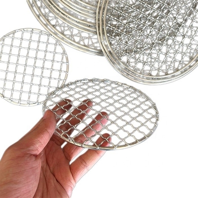 Meshes Accessoire de type pliable portable barbecue filet de fil pour l'extérieur facile et les voyages