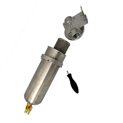 Préfiltration de l'eau 10/20 pouces en acier inoxydable à un seul stade Filtre de tuyauterie avec source d'alimentation manuelle