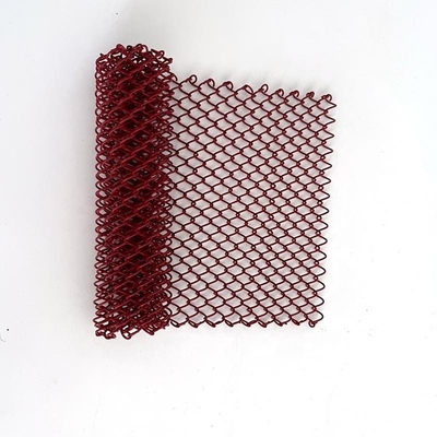 1.2mm Diamètre de fil Rideaux en maille d'aluminium élégants et légers pour les espaces intérieurs en tissage simple