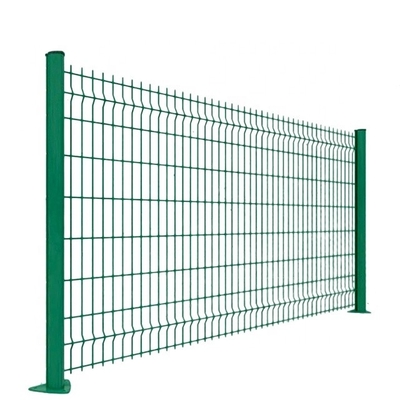 Finition de cadre revêtu en PVC Panneaux de clôture 3D Maillage triangulaire durable pour jardins modernes et espaces extérieurs