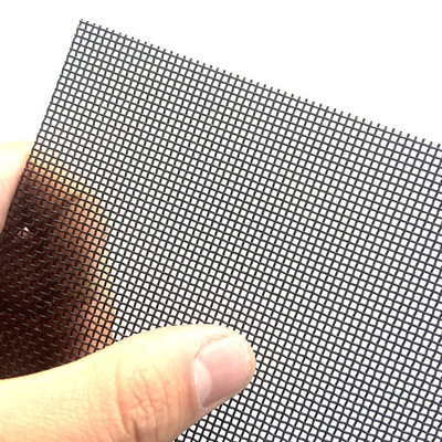 Technique tissée Maillage de fenêtre anti-vol en acier inoxydable fiable et sécurisé avec une surface revêtue de poudre