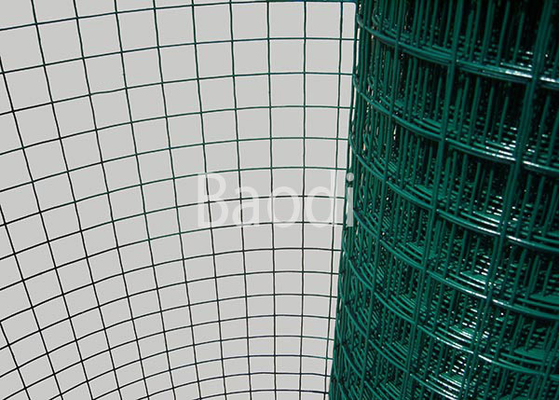 La barrière animale Pvc Coated 1x1 solides solubles soudent la mesure de Mesh Green Color 19