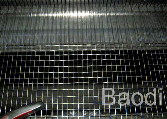 Fil serti par replis par 18mesh en acier galvanisé Mesh For Mining Screen