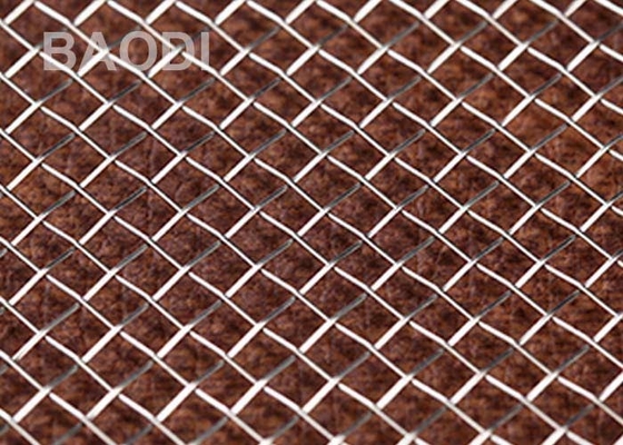 L'acier de l'écran 304L d'exploitation a serti par replis le fil Mesh Square Woven
