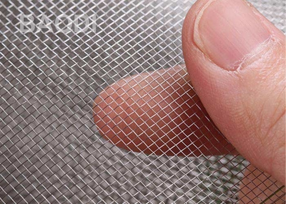 Barrière tissée d'écran 1,6 millimètres de fil Mesh Crimps Anti Slip