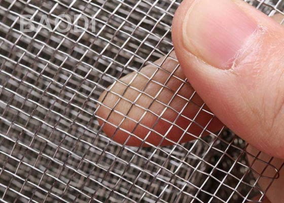 Fil serti par replis tissé Mesh Structure Firm de l'acier inoxydable 304