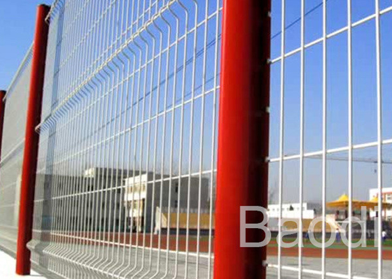 Degré de sécurité fiable soudé par blanc de barrière de grillage pour la protection 2.4m x 3m de machine