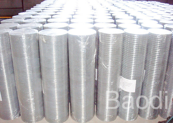 Maillage de soudure inoxydable de transport, chaud carré de tissu de fil de maille plongé galvanisé