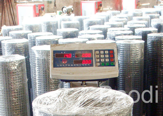 Maillage de soudure inoxydable de transport, chaud carré de tissu de fil de maille plongé galvanisé