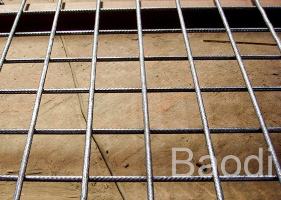 Grillage en acier soudé pour le renfort concret, panneaux concrets de fil pour le plancher de construction