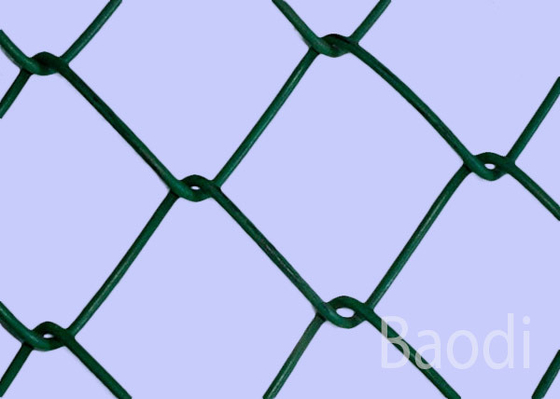 Panneaux de barrière d'intimité avec le modèle de trou de diamant, grillage de cyclone de jardin