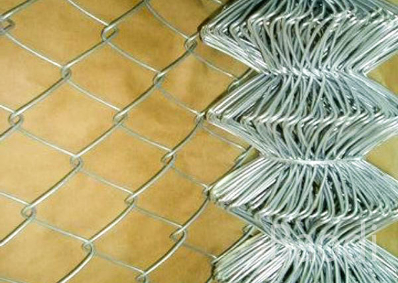 Barrière de maille de maillon de chaîne de fil d'acier doux pour la protection de machine 1,5 - 4 millimètres