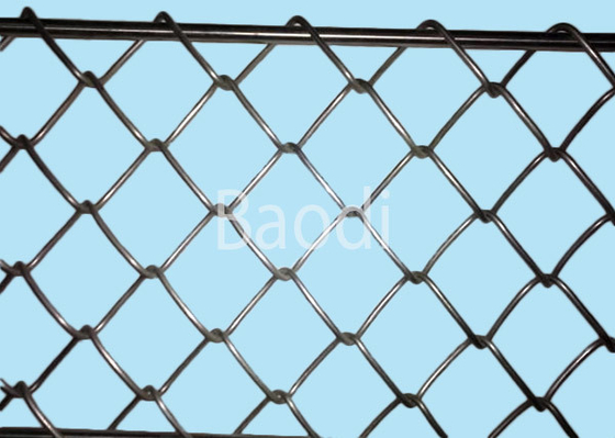 Barrière de maille de maillon de chaîne de fil d'acier doux pour la protection de machine 1,5 - 4 millimètres