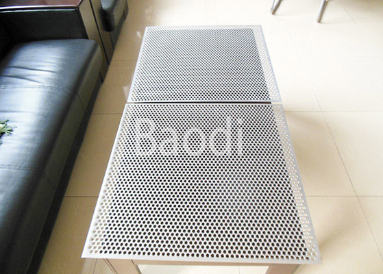 Trou SS304/SS316 rond perforé inoxydable de tôle d'acier pour la construction