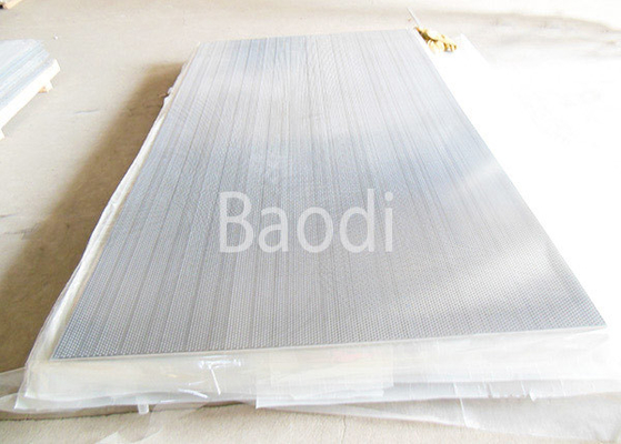 0.8 - feuille perforée en aluminium de trou rond de 25mm avec la largeur maximum de la longueur de 3m/1.5m