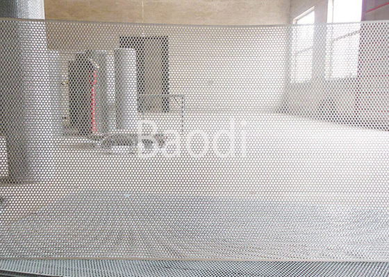 Architecture/tôle d'acier perforée de construction avec la matière première de fer à faible teneur en carbone