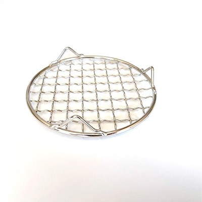 Plateau de cuisson en acier inoxydable à grille en acier soudé à maillage lourd