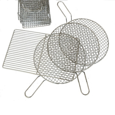 2cm/5cm Jambes/pieds Barbecue mesh antiadhésif Construction métallique pratique pour un nettoyage facile et un barbecue parfait