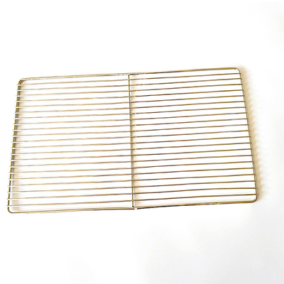 Facile à nettoyer en acier inoxydable Grill de filet de fil de barbecue Durable Grilling Net pour le goût de barbecue au charbon