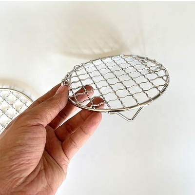Grille de cuisson de BBQ à design carré avec une distribution de chaleur optimisée et un diamètre de panneau rond de 13 à 60 cm
