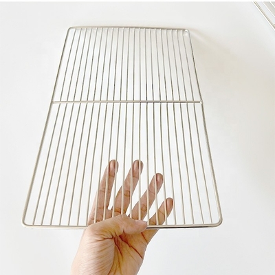 Grill rack pliable portable La solution essentielle pour le camping Barbecues arrière-cour Ronde/Forme de panneau rectangulaire