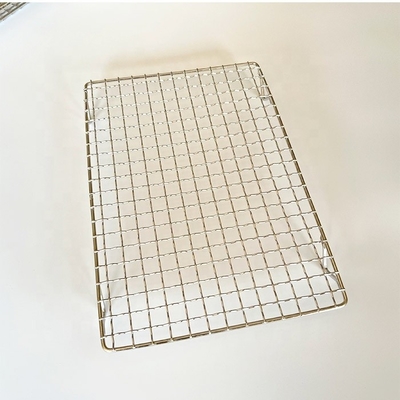 Maillage de barbecue au charbon de bois en acier inoxydable résistant aux collants et durable pour un gril sans effort 2 cm / 5 cm