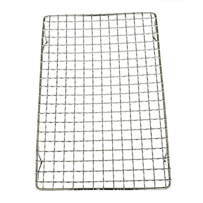 Meshes Accessoire de type pliable portable barbecue filet de fil pour l'extérieur facile et les voyages