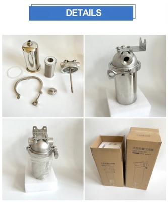 5/10/20 pouces cartouche en acier inoxydable Filtre de logement pour le débit de filtration 6/8/15 T/H 0 puissance w
