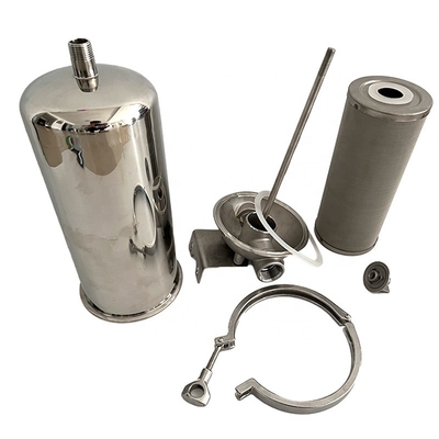 10&quot; x 4,5&quot; en acier inoxydable 304 Filtre pour filtration de liquide Filtration professionnelle