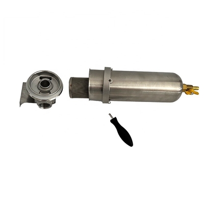 Opération manuelle boîtier de filtre en acier inoxydable personnalisable avec interface NPT/BSPT de 1&quot; et fonctionnalité contrôlée par application