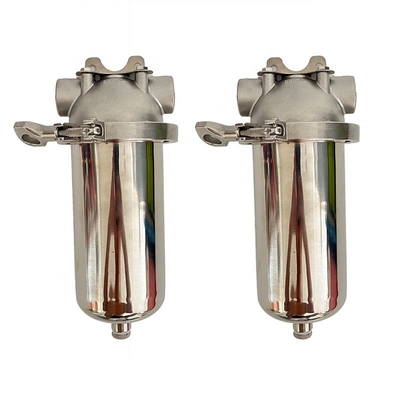 1 &quot; Interface BSP Filtre de tuyauterie en acier inoxydable pour filtration spécifique Conception personnalisable Norme de fil NPT/BSPT/BSP