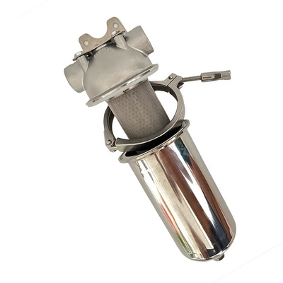 Impression au laser au carbone actif 10" taille 1" Interface NPT/BSPT Filtre de tuyauterie SS304/316 économe en espace