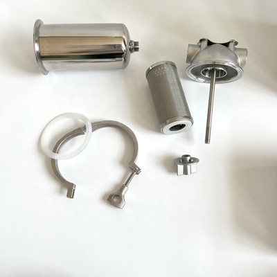 Plus de 3 ans de vie du filtre Prefiltre en acier inoxydable facile à installer pour des améliorations rapides de l'eau à la maison