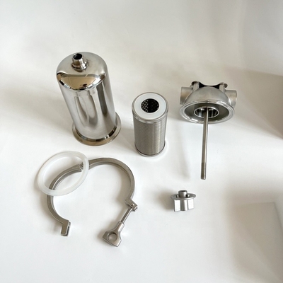 Filtre d'acier inoxydable commerciaux logement économique 5 pouces préfiltre pour la clarté de l'eau du robinet à la maison