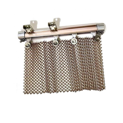 Rideaux en treillis en aluminium légers et durables pour intérieurs de luxe Item 27kgs/m2