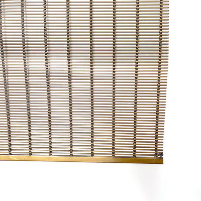 Mesh métallique ornemental Élevez votre décor avec style avec 4 mm d'épaisseur et 7,4 kg de poids unitaire