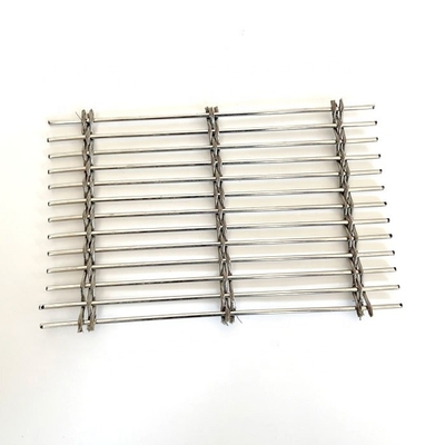 Service de traitement de décoiling de style moderne filet métallique tissé décoratif pour cloisons de cloisons Max. 120m longueur