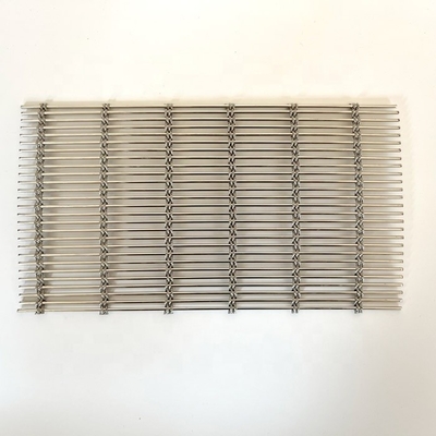 Service de traitement de décoiling de style moderne filet métallique tissé décoratif pour cloisons de cloisons Max. 120m longueur