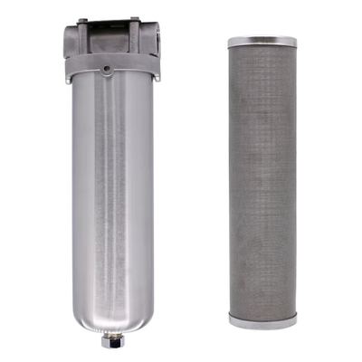 Préfiltre en acier inoxydable de 5/10/20 pouces pour les applications d'eau