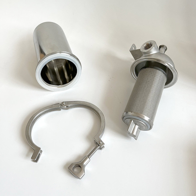 Chambres de préfiltres de traitement des eaux commerciales en acier inoxydable durable et poli pour applications résistantes à la corrosion