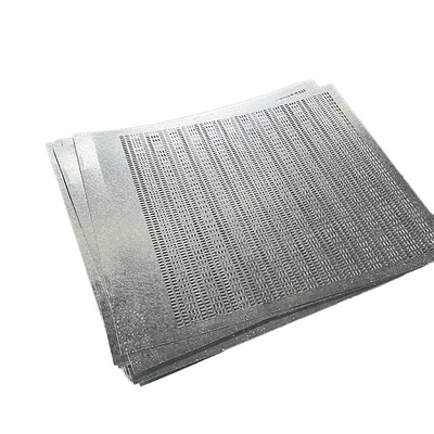 Épaisseur personnalisable Panneau d'acier perforé fort Options pour une finition lisse Barrières métalliques de sécurité