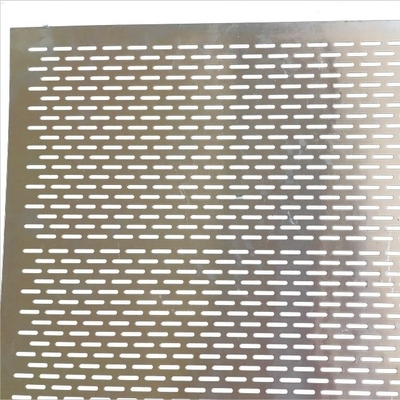Technique perforée en extérieur, trou de perforation ronde, feuille de métal parfaite pour l'écran de construction
