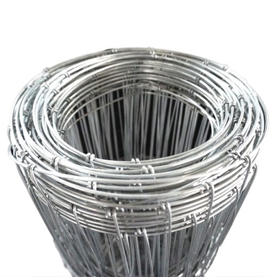 Imbattable contrôle du bétail fil galvanisé Mesh clôture de bétail avec cadre métallique et 10/15/20/25cm espacement vertical de fil