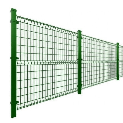 Fence métallique 3D en PVC revêtue de fermeture lourde Sécurité adaptée à l'agriculture avec conception anti-escalade et diamètre de fil 4/ 4.5/ 5 mm