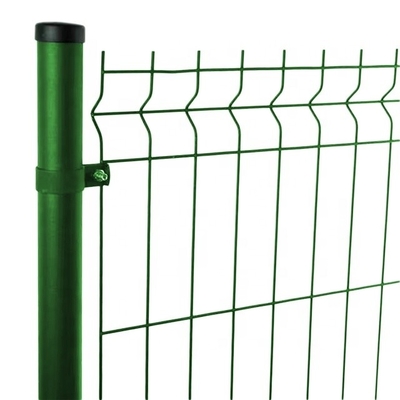 Fence métallique 3D en PVC revêtue de fermeture lourde Sécurité adaptée à l'agriculture avec conception anti-escalade et diamètre de fil 4/ 4.5/ 5 mm