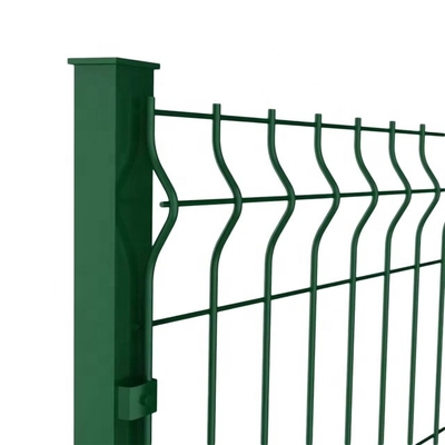 Fence métallique 3D en PVC revêtue de fermeture lourde Sécurité adaptée à l'agriculture avec conception anti-escalade et diamètre de fil 4/ 4.5/ 5 mm