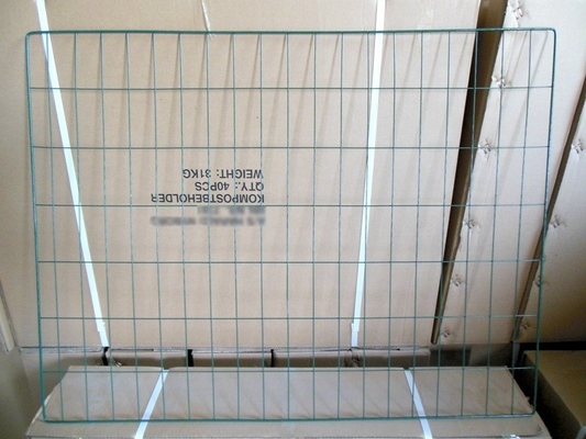 Couches réglables Panneau de filetage soudé Boîte de compostage pour les besoins de compostage personnalisés en jardinage polyvalent sans couvercle
