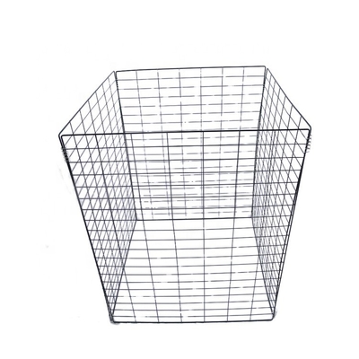 Le revêtement résistant à la rouille et le fil de 2,0 mm/4,0 mm facilitent le compostage à domicile avec le bac à compost en treillis métallique rectangulaire